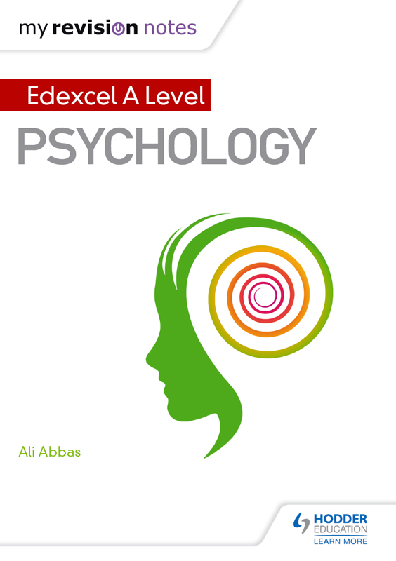 My Revision Notes: Edexcel A-level: Psychology ebook cover