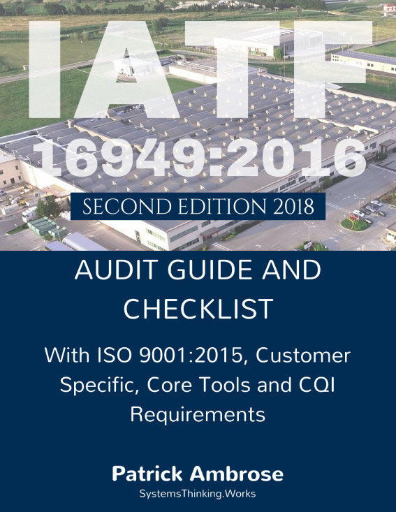 Iatf 16949-2016 Plus Iso 9001-2015: Assessment Audit Guide and Checklist ebook cover