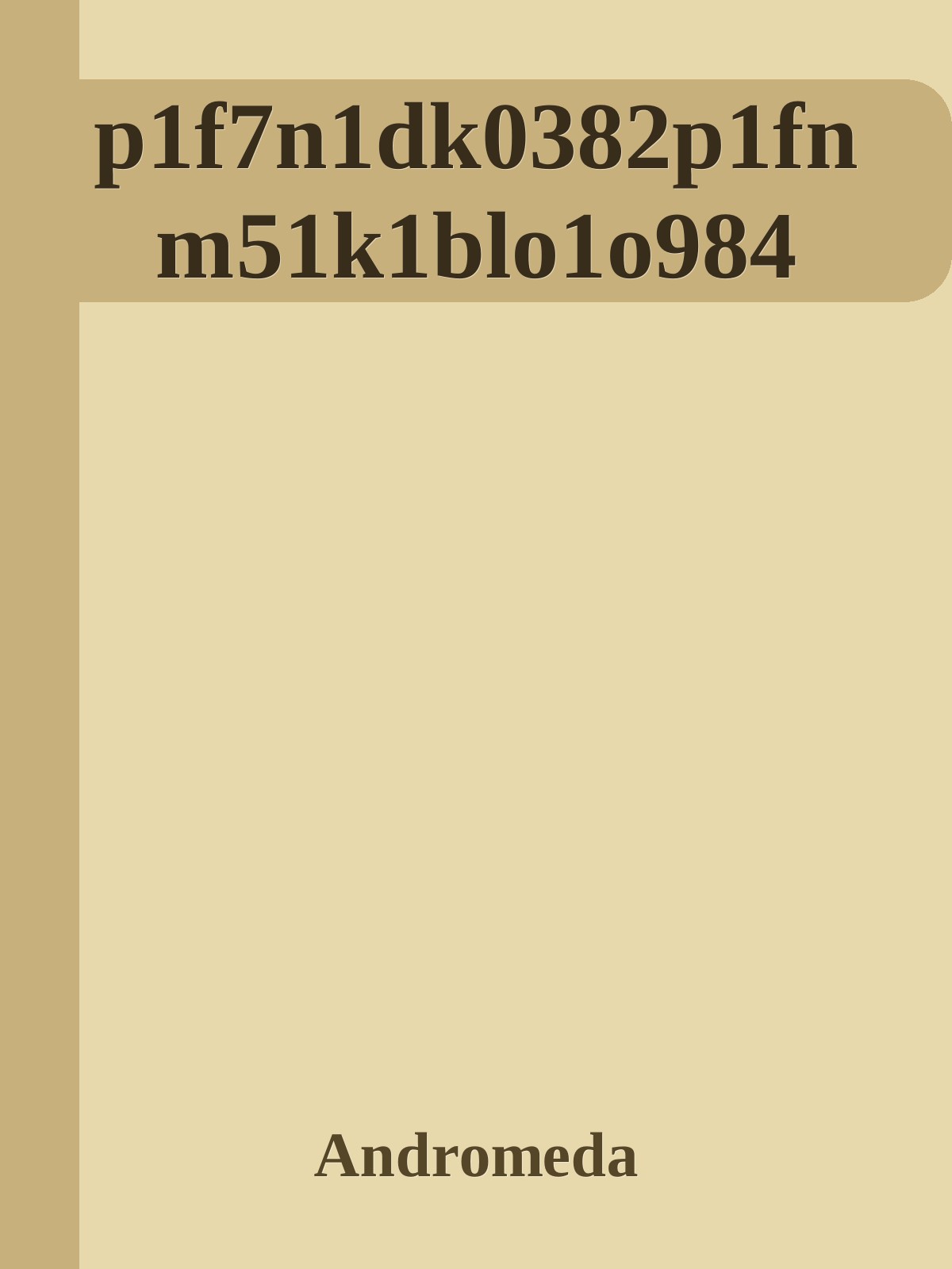 p1f7n1dk0382p1fnm51k1blo1o984 ebook cover