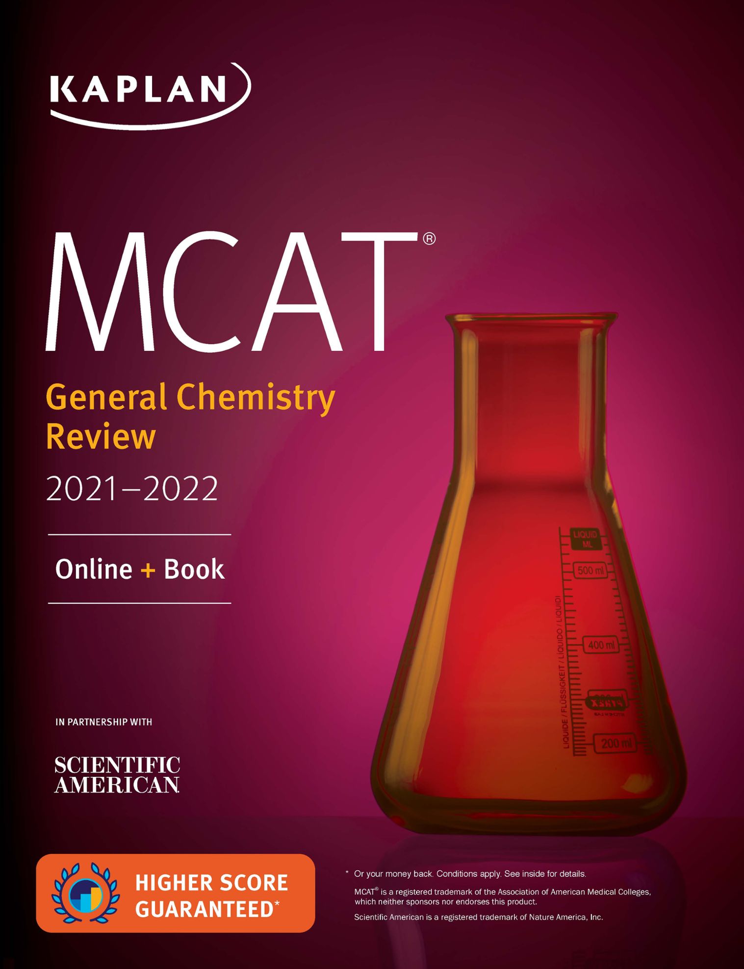 MCAT General Chemistry Review 2021-2022 ebook cover