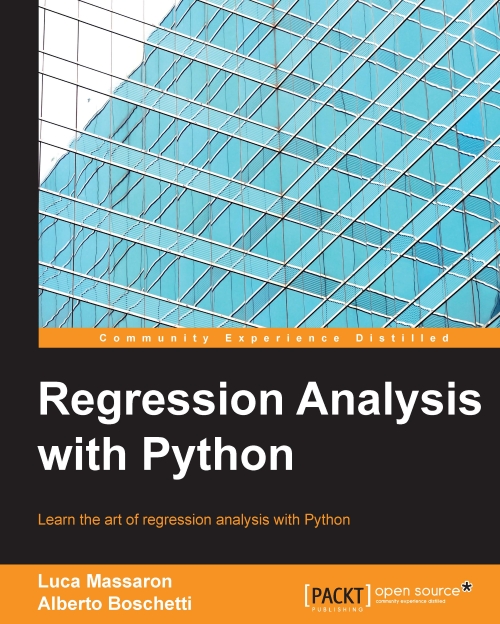 Regression Analysis with Python ebook cover
