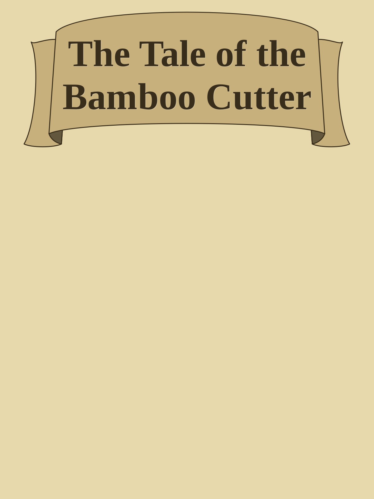 The Tale of the Bamboo Cutter ebook cover