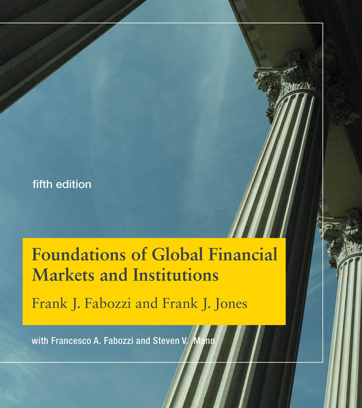 Foundations of Global Financial Markets and Institutions (The MIT Press) ebook cover