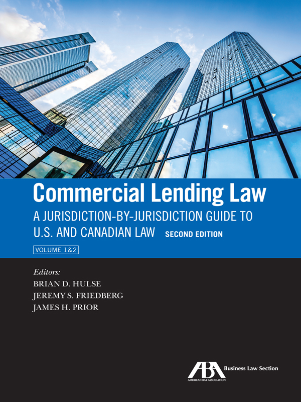 Commercial Lending Law ebook cover