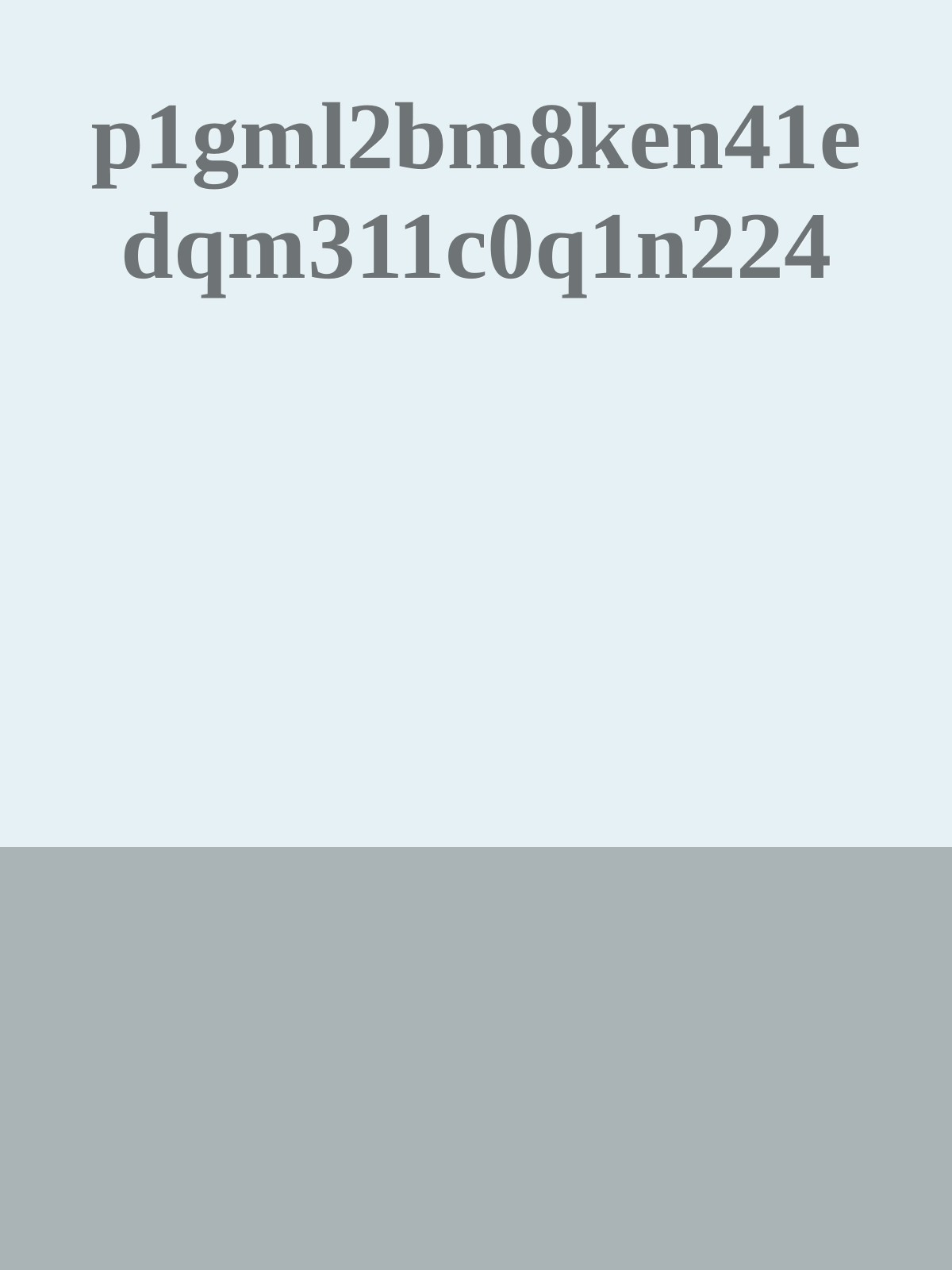 p1gml2bm8ken41edqm311c0q1n224 ebook cover