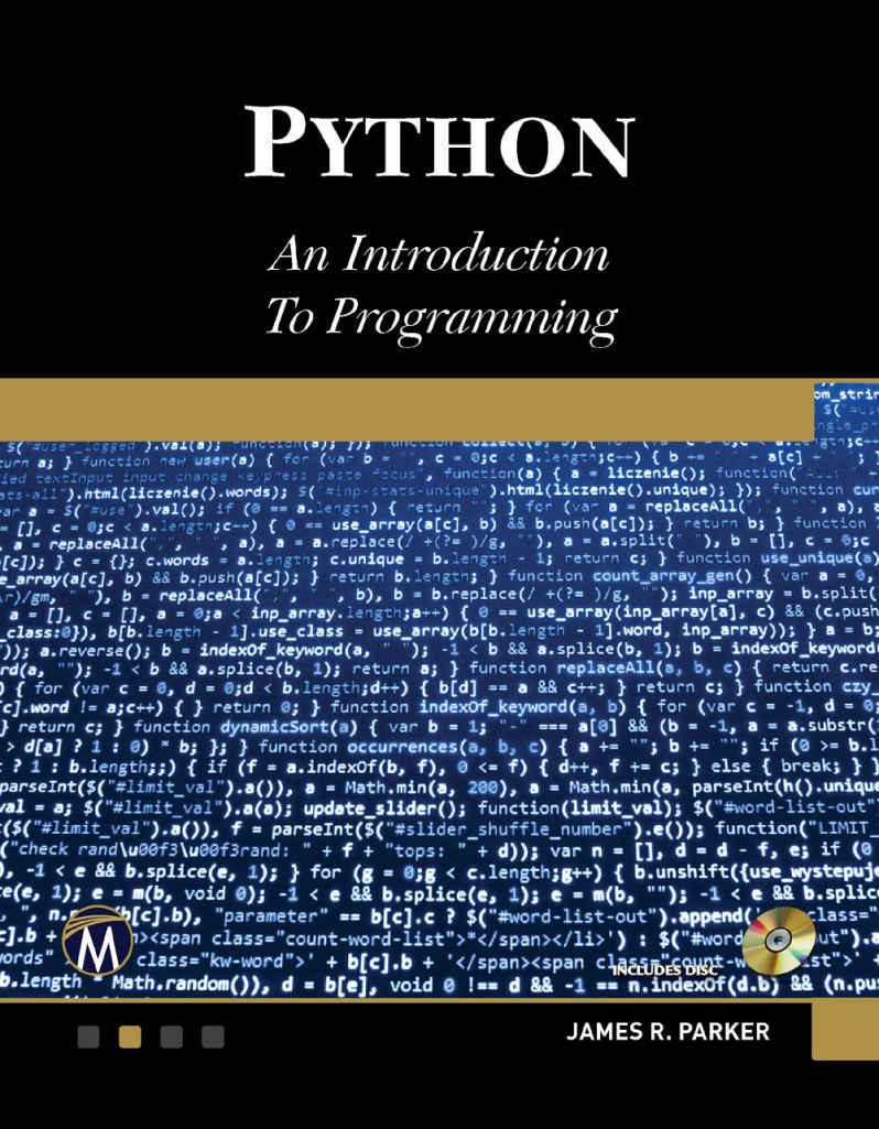 Python An Introduction to Programming ebook cover