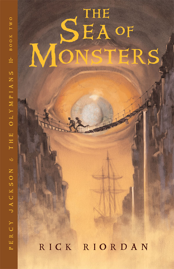The Sea of Monsters ebook cover