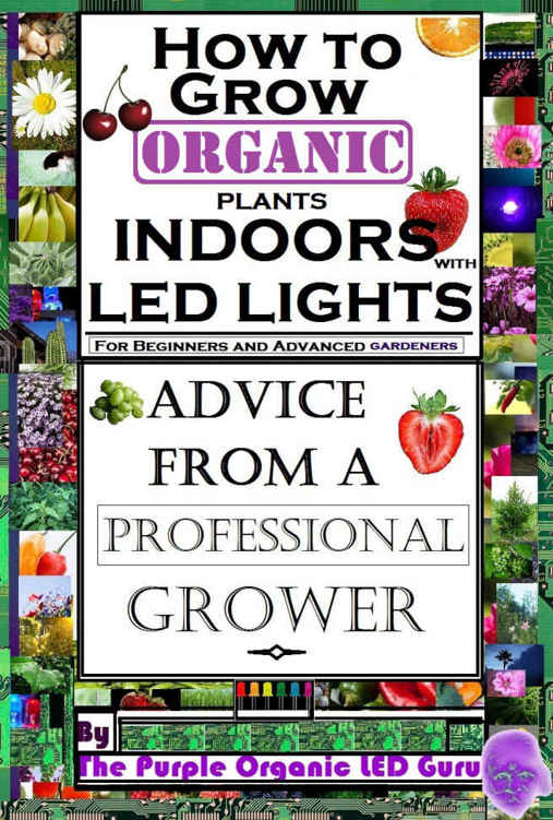 How To Grow Organic Plants Indoors With LED Lights - For Beginners And Advanced Gardeners- Advice From a Professional Grower ebook cover