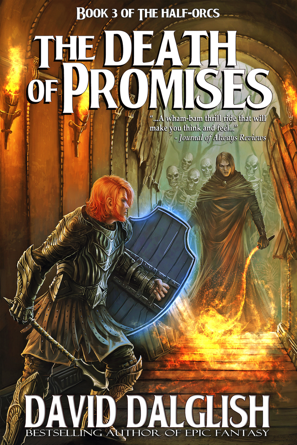 The Death of Promises, (The Half-Orcs, Book 3) ebook cover