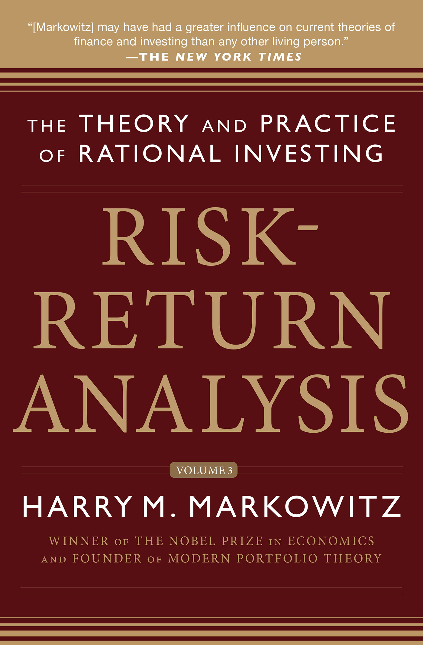 Risk-Return Analysis, Volume 3 ebook cover