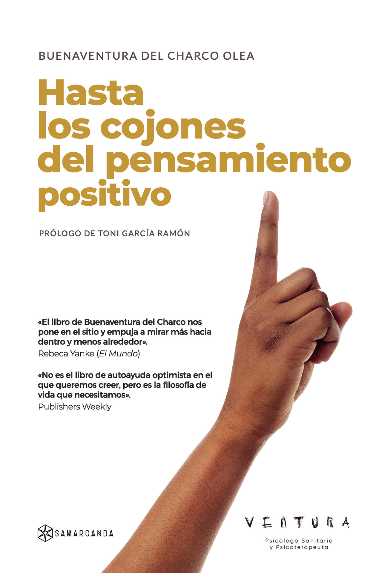 Hasta los cojones del pensamiento positivo (Spanish Edition) ebook cover