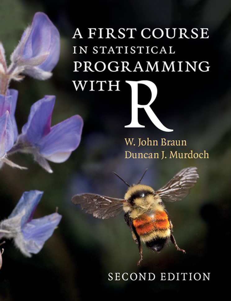 First Course in Statistical Programming With R (9781316715529) ebook cover