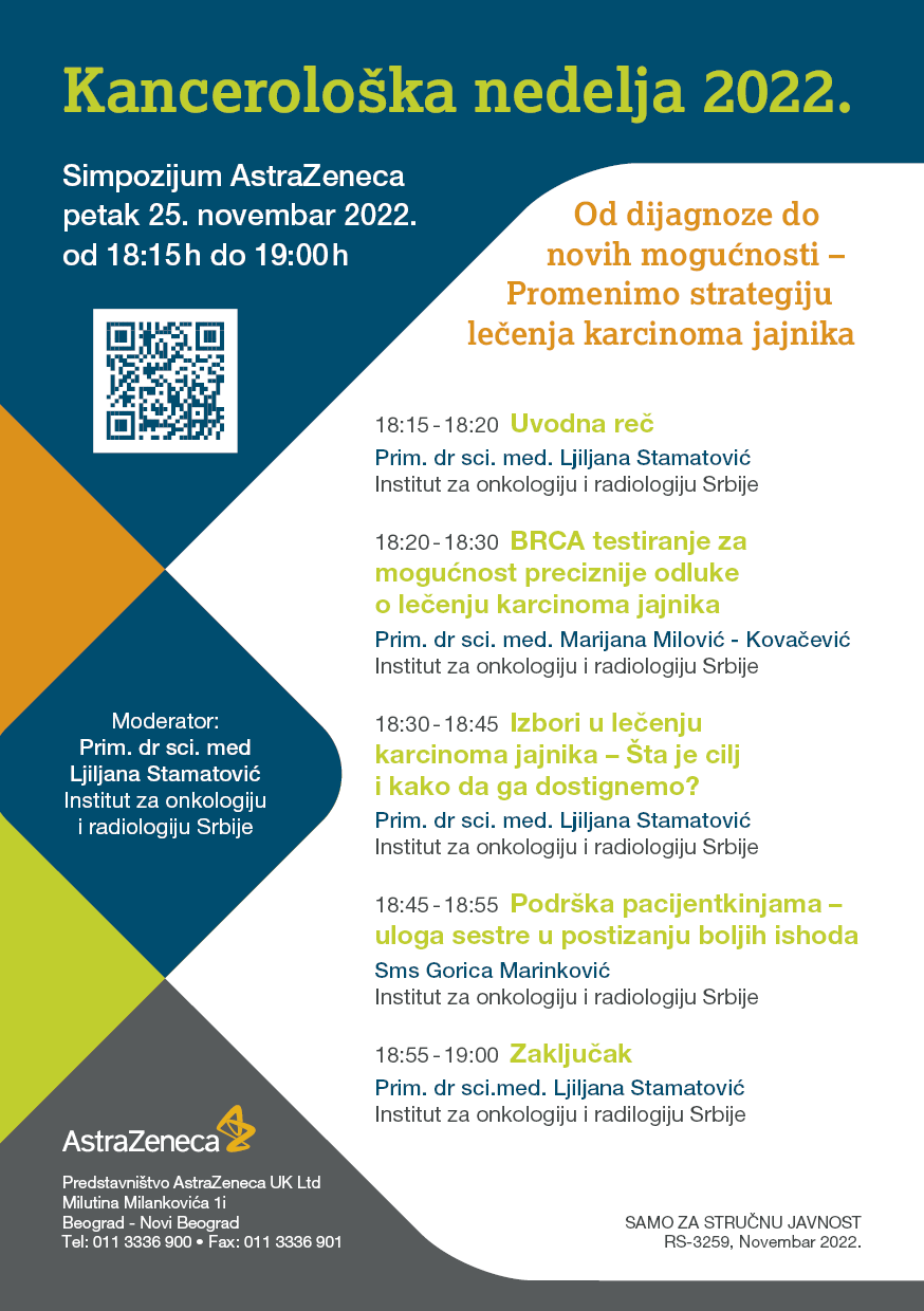 AstraZeneca - Kanceroloska nedelja - pozivnica - 11-2022 - print ebook cover