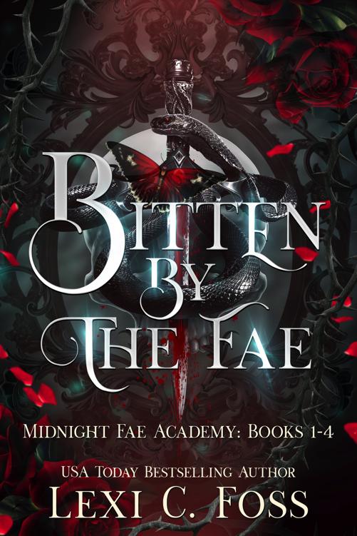 Bitten by the Fae: Midnight Fae Books 1- 4 (Midnight Fae Academy) ebook cover