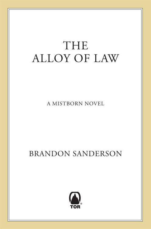 The Alloy of Law: A Mistborn Novel ebook cover