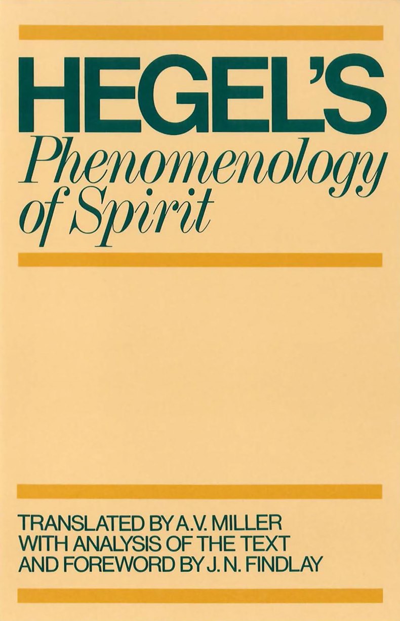 Phenomenology of Spirit ebook cover