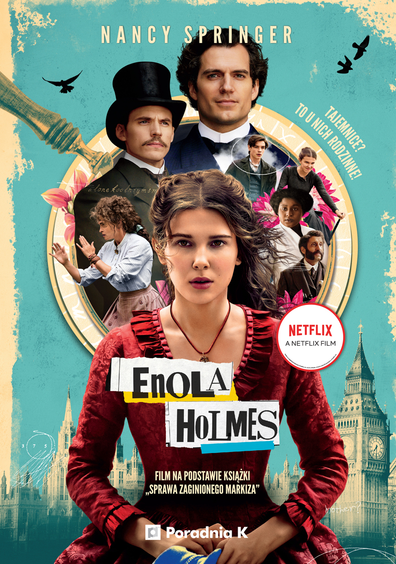 Enola Holmes. Sprawa zaginionego markiza ebook cover