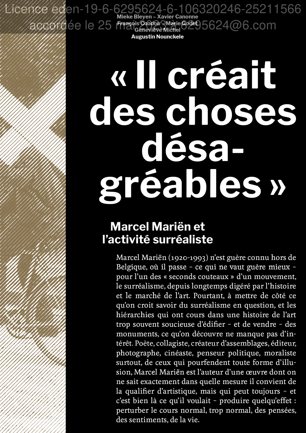 Il cr&Atilde;&copy;ait des choses d&Atilde;&copy;sagr&Atilde;&copy;ables ebook cover
