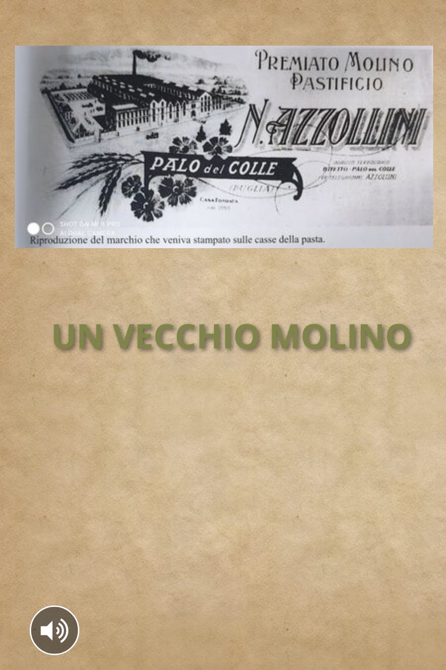 UN VECCHIO MULINO ebook cover