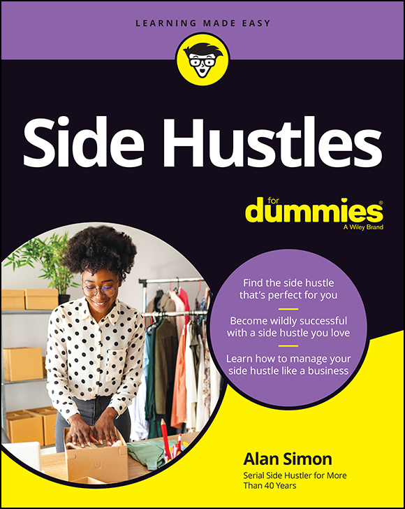 Side Hustles for Dummies ebook cover