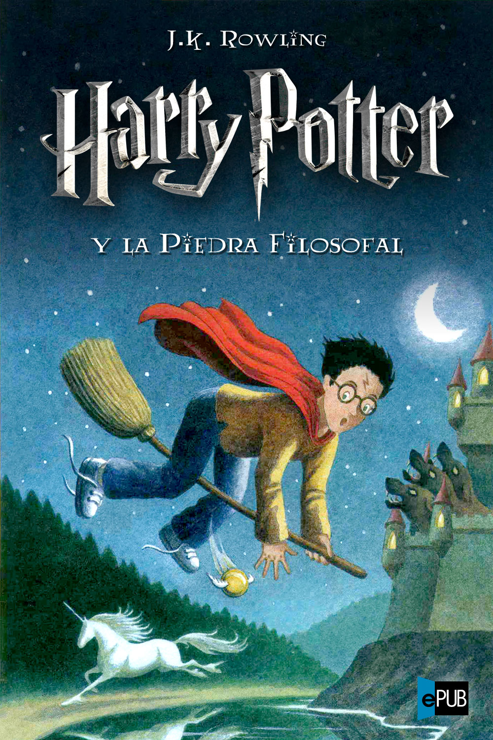 Harry Potter y la Piedra Filosofal ebook cover