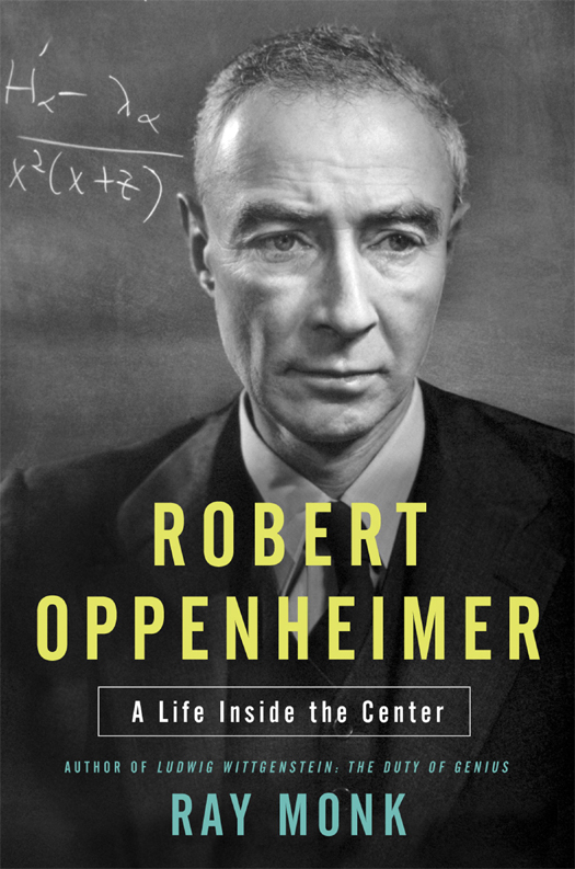 Robert Oppenheimer ebook cover