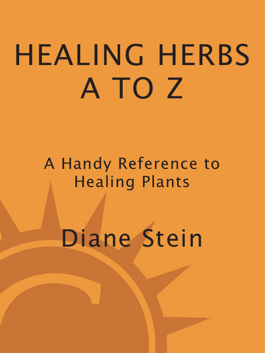 Healing Herbs a to Z ebook cover