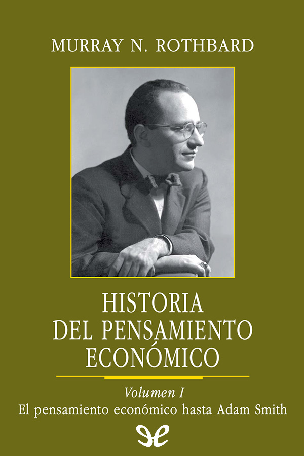 Historia del pensamiento econ&Atilde;&sup3;mico, vol. I ebook cover