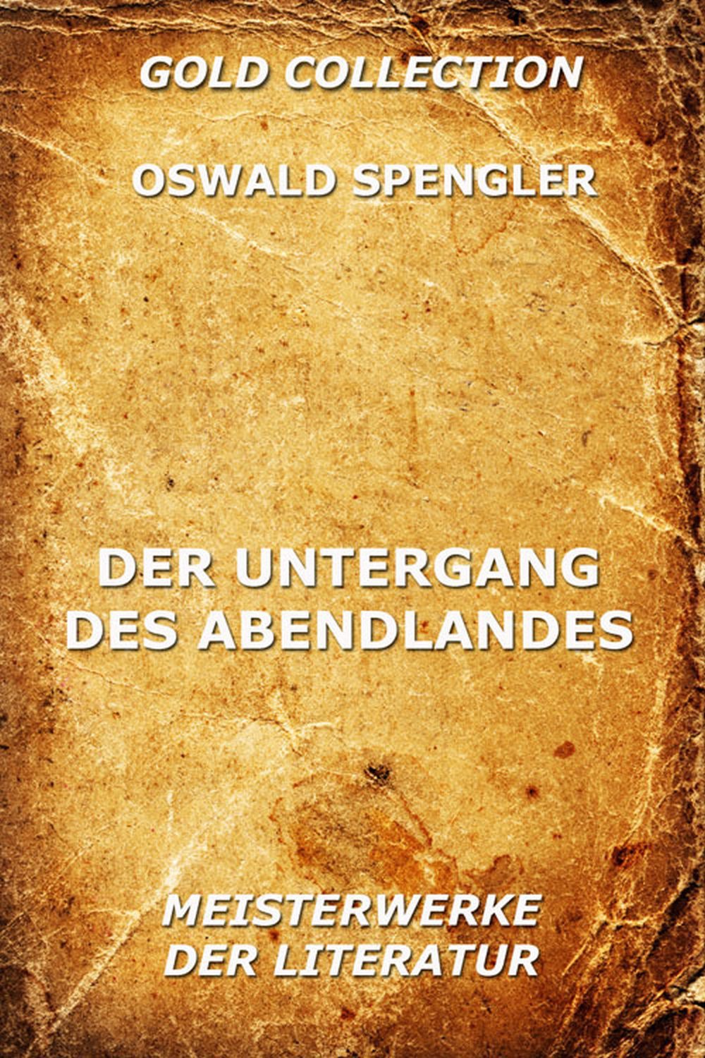 Der Untergang des Abendlandes ebook cover