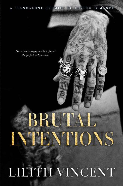 Brutal Intentions: A Standalone Mafia Enemies to Lovers Romance ebook cover