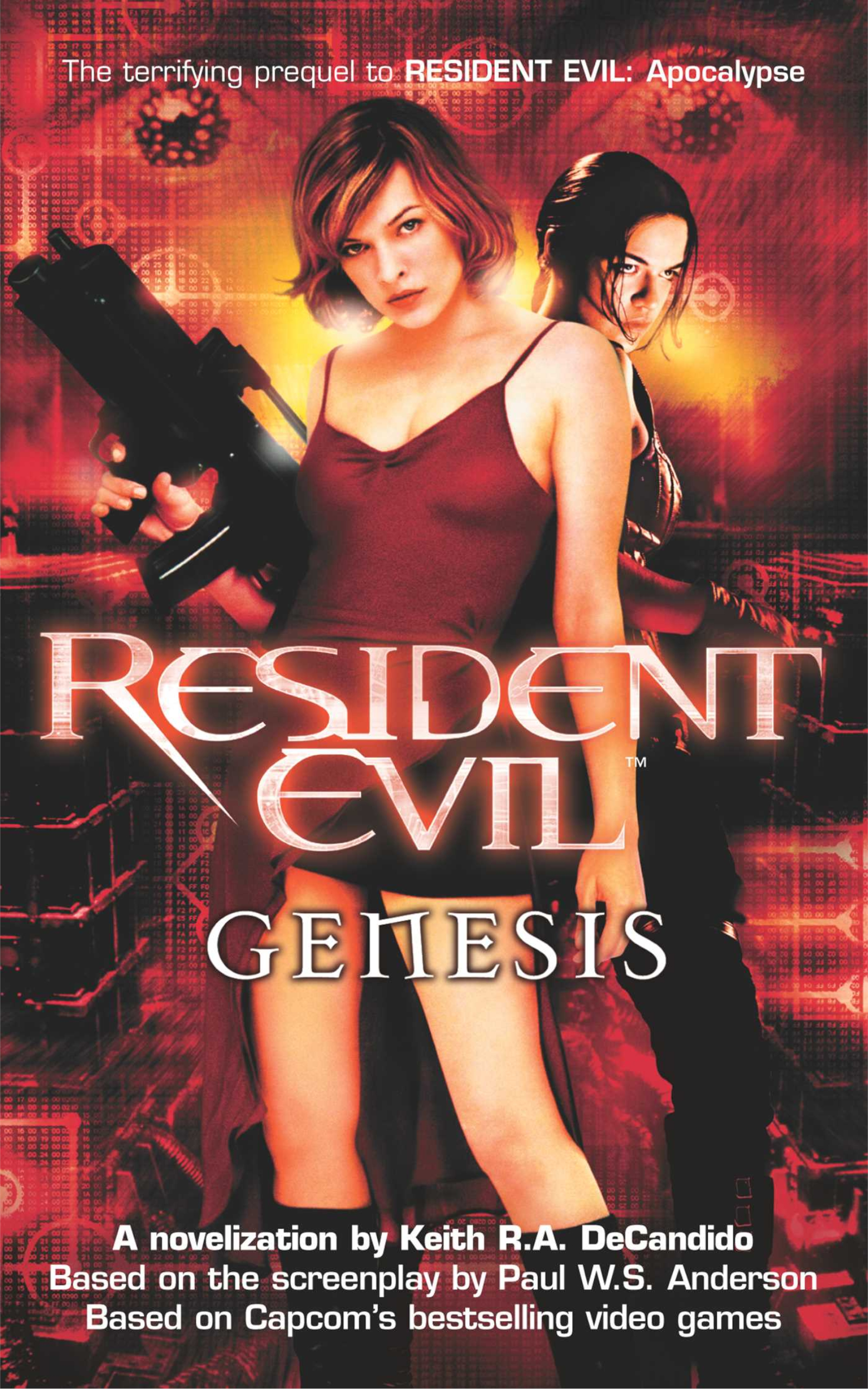 Resident Evil Genesis ebook cover