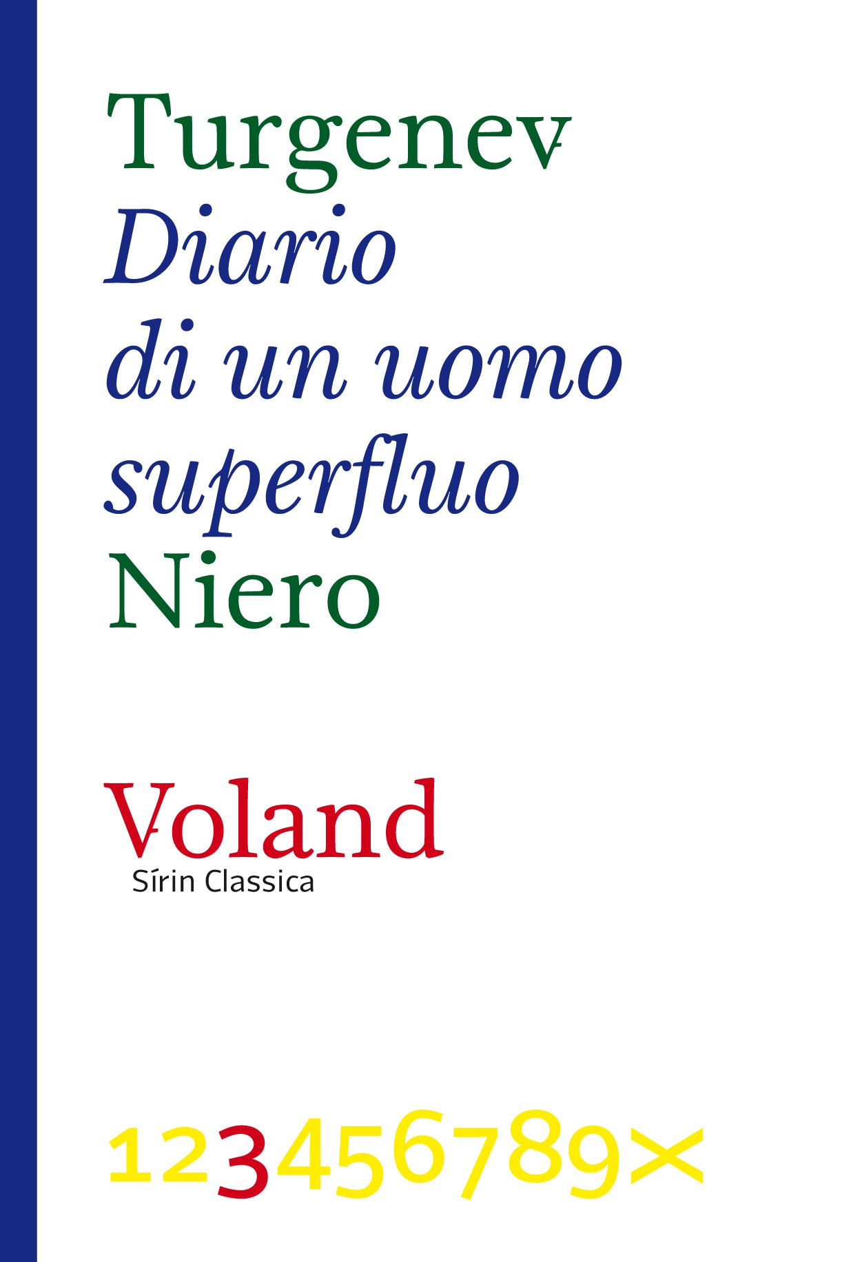 Diario di un uomo superfluo ebook cover