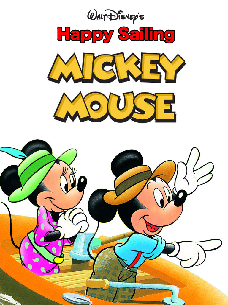 Happy Sailing, Mickey Mouse ebook cover