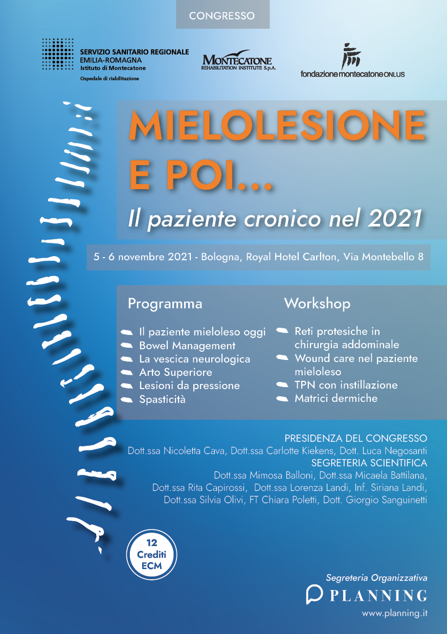 Mielolesione oggi e poi ebook cover