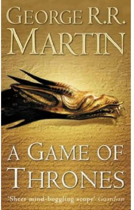 A Game Of Thrones ebook cover