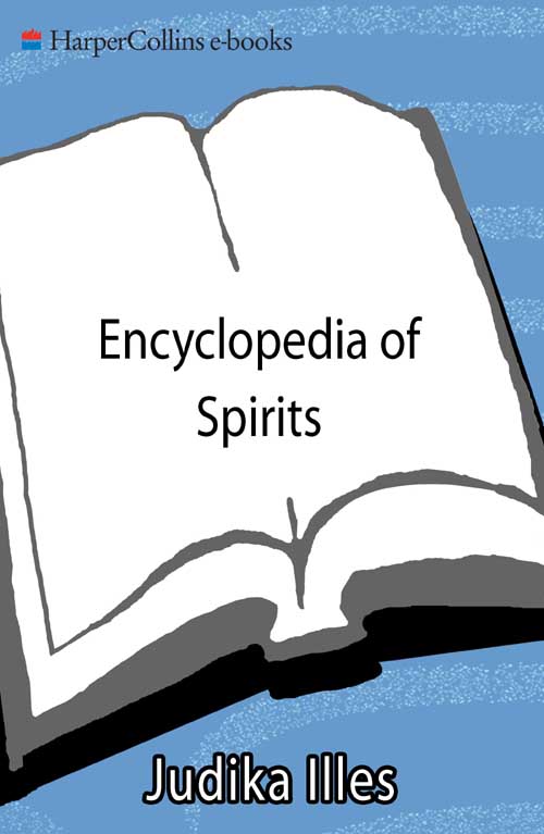 The Encyclopedia of Spirits: The Ultimate Guide to the Magic of Fairies, Genies, Demons, Ghosts, Gods, and Goddesses ebook cover