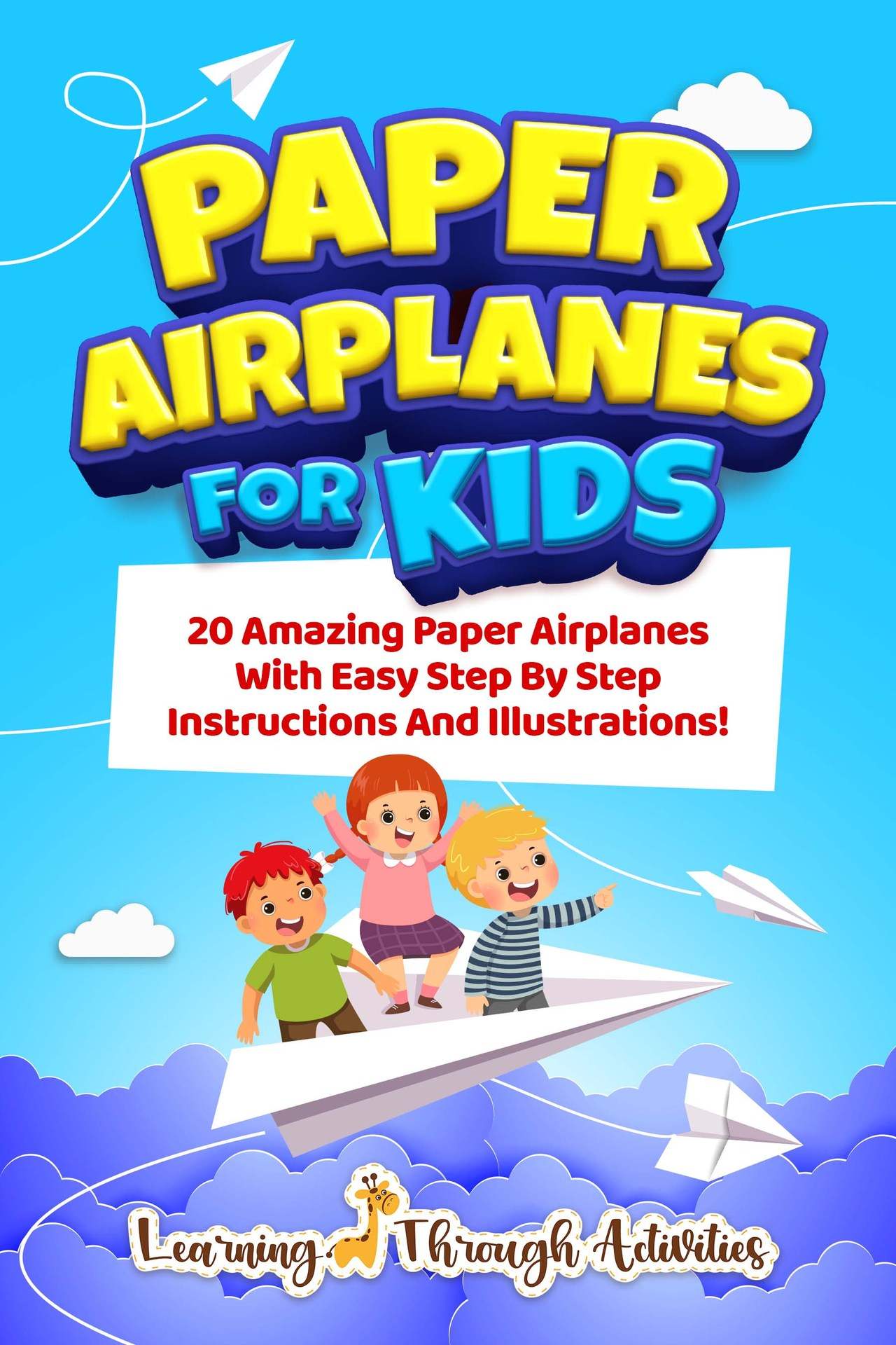 Paper Airplanes for Kids ebook cover