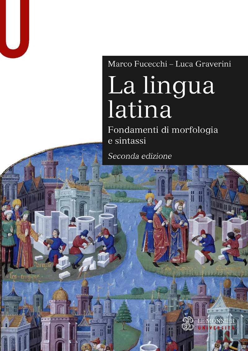 LA LINGUA LATINA - Edizione digitale: Fondamenti di morfologia e sintassi (Italian Edition) ebook cover