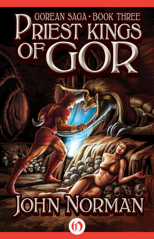 Priest-Kings of Gor ebook cover