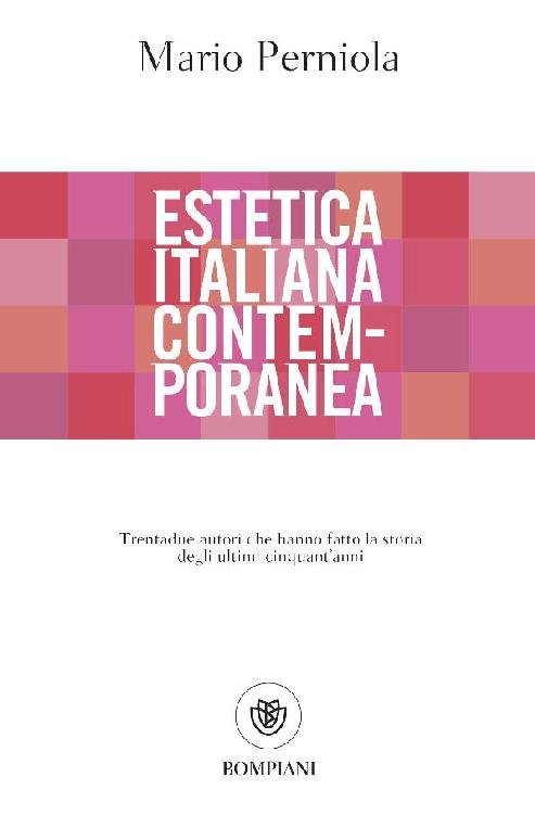 Estetica italiana contemporanea ebook cover