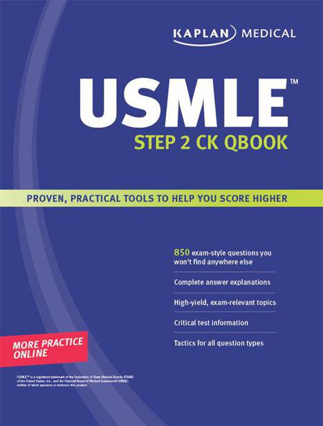 USMLE&acirc;&bdquo;&cent; Step 2 CK Qbook ebook cover