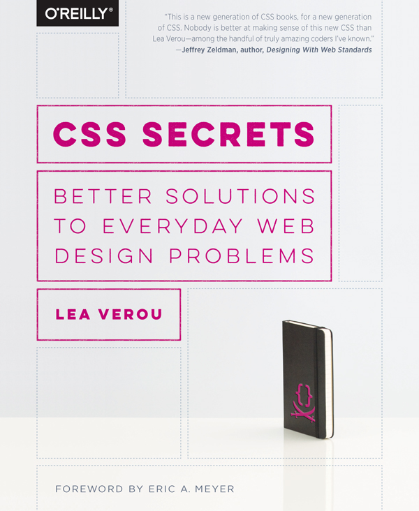 CSS Secrets ebook cover