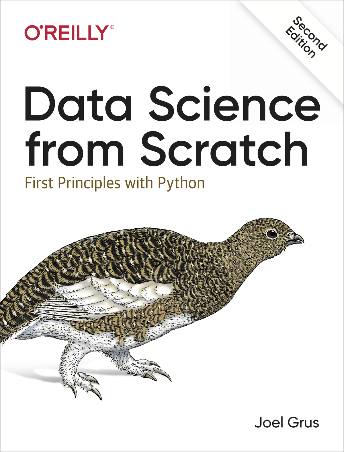 Data Science from Scratch ebook cover