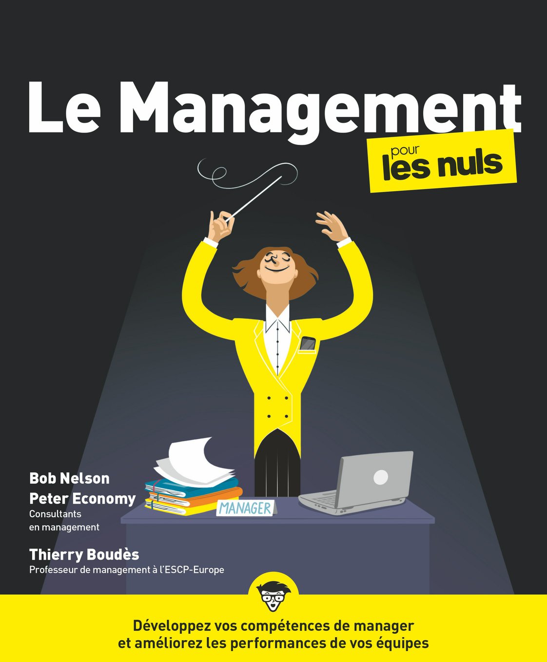 Le management pour les Nuls, grand format, 4e ed, nouvelle charte ebook cover