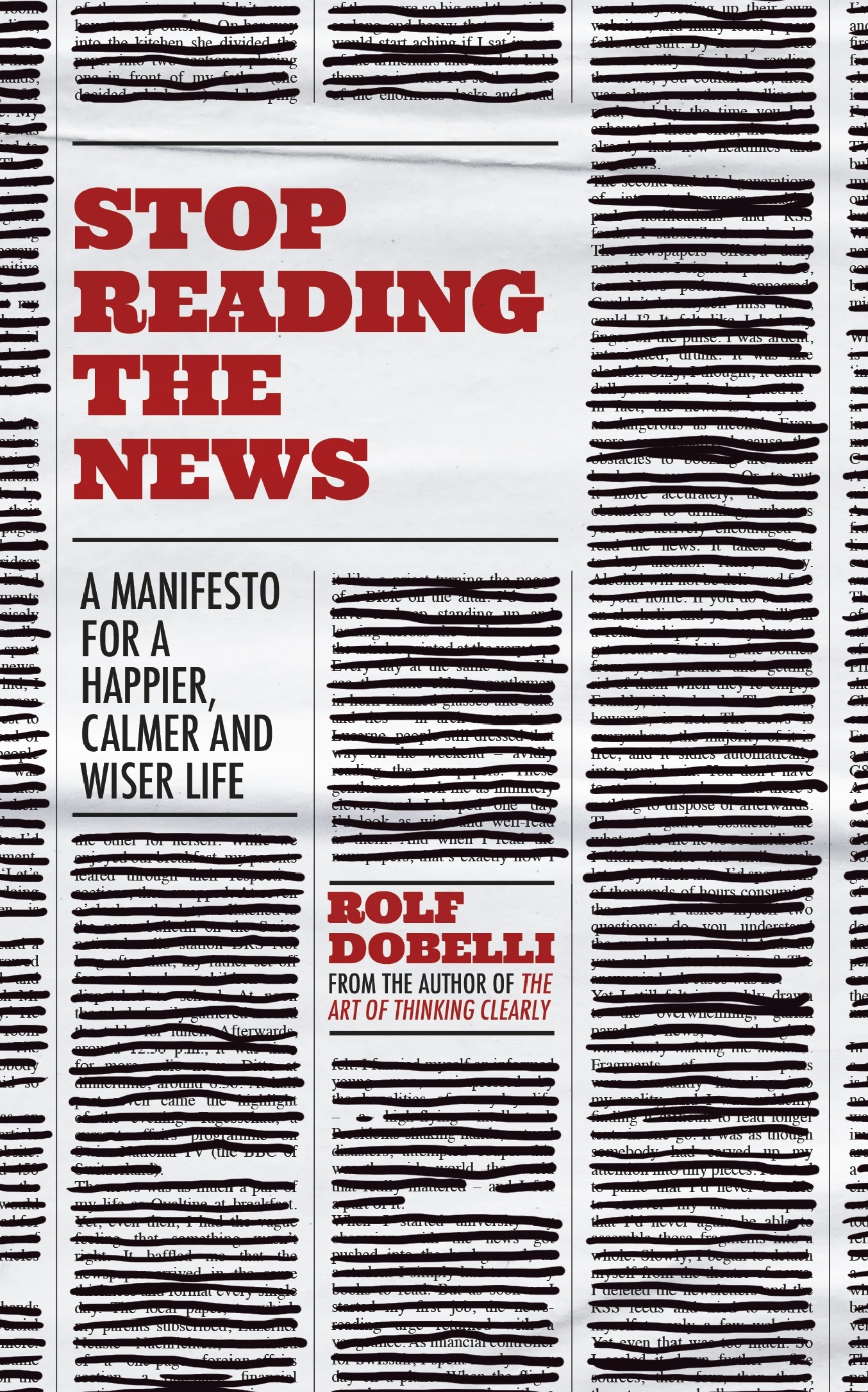 Stop Reading the News ebook cover