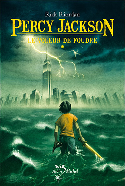 Percy Jackson 1 - Le voleur de foudre 2006 ebook cover
