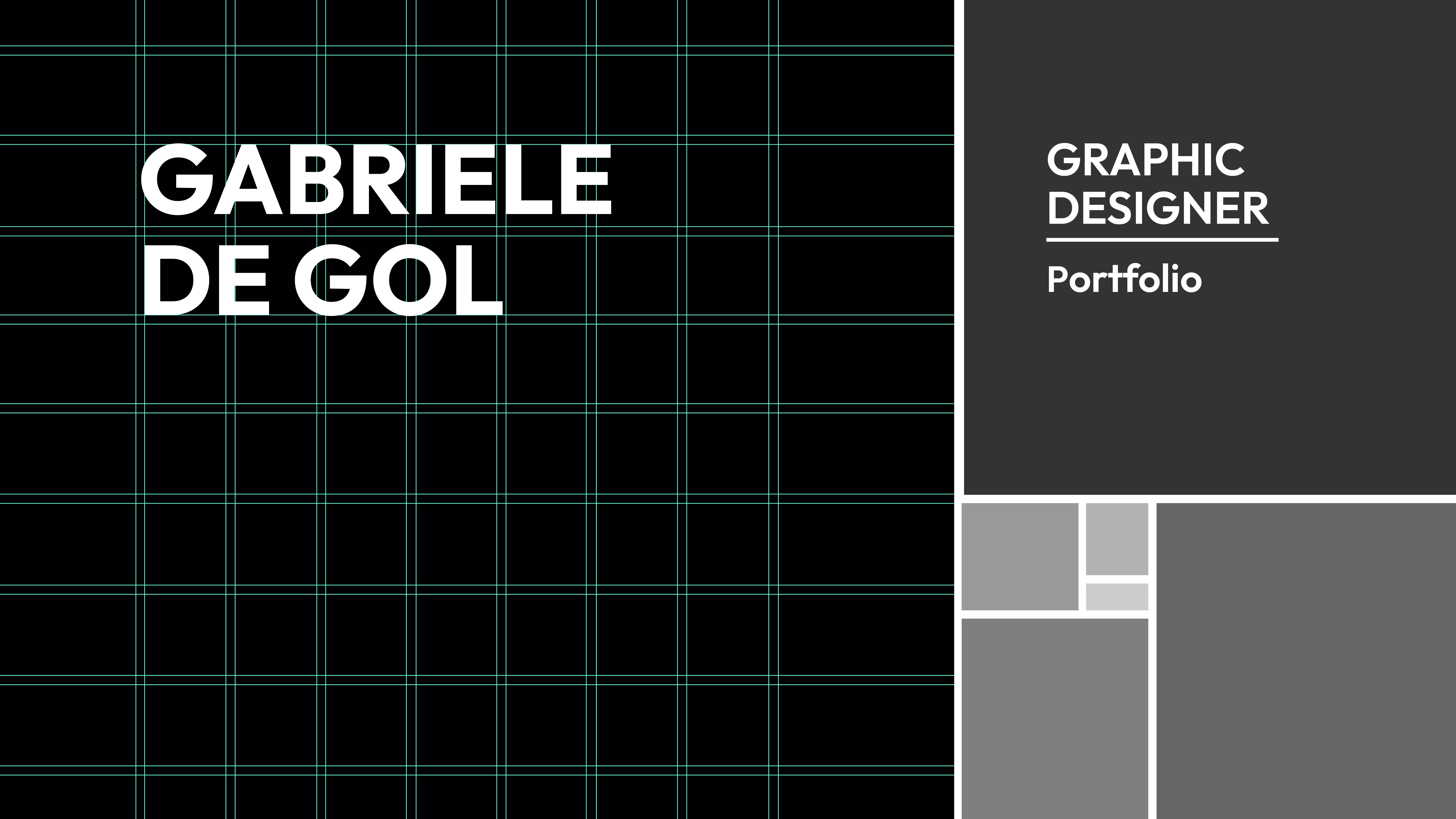 De Gol Gabriele_Portfolio ebook cover