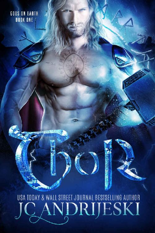 Thor: A Paranormal Romance with Norse Gods, Tricksters, and Fated Mates (Gods on Earth Book 1) ebook cover