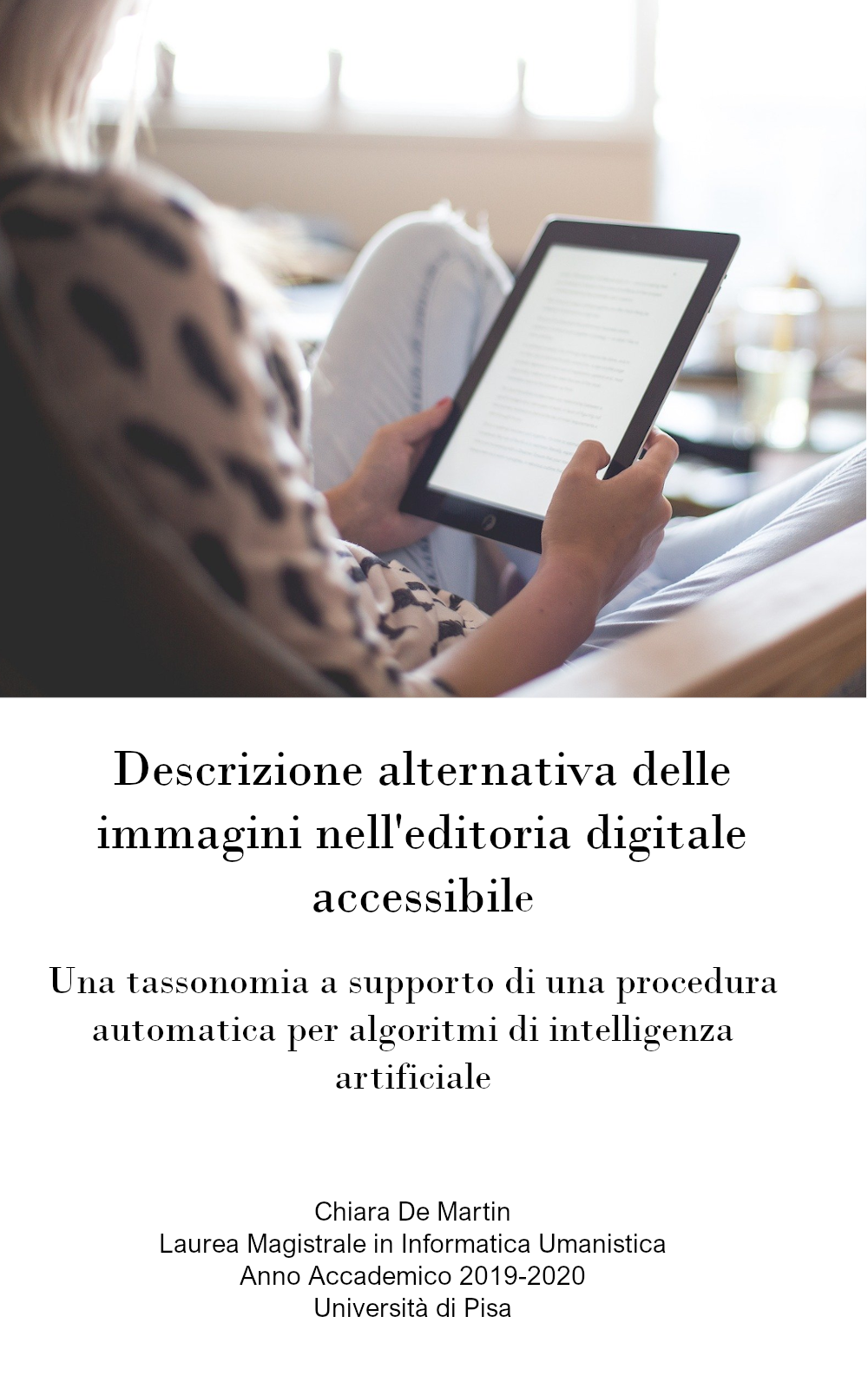 Una tassonomia a supporto di una procedura automatica per gli algoritmi di intelligenza artificiale ebook cover