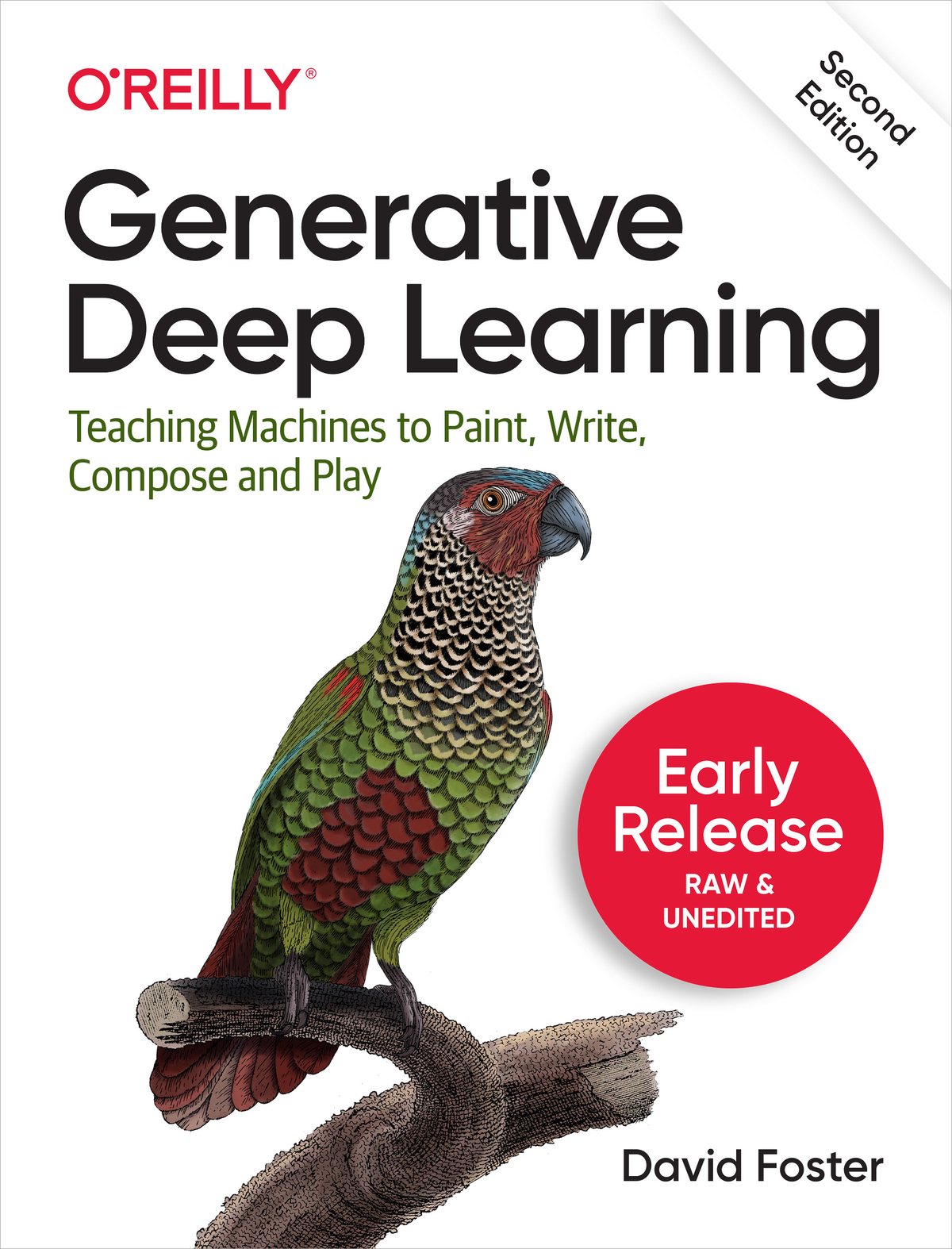 Generative Deep Learning ebook cover